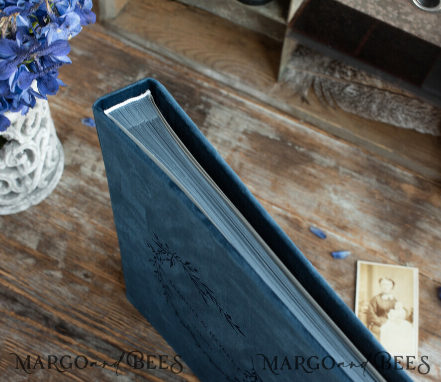 PHOTO ALBUM/ PHOTO BOX Polaroid photo album with writing space Instax Velvet Photo Album