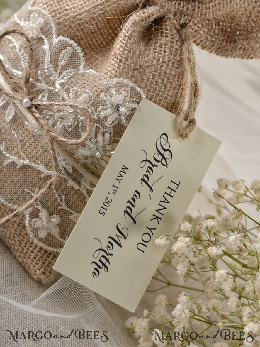 WEDDING FAVORS Rustic Burlap Favor Bags Wedding Favor gifts, Rustic Burlap Favor Bag