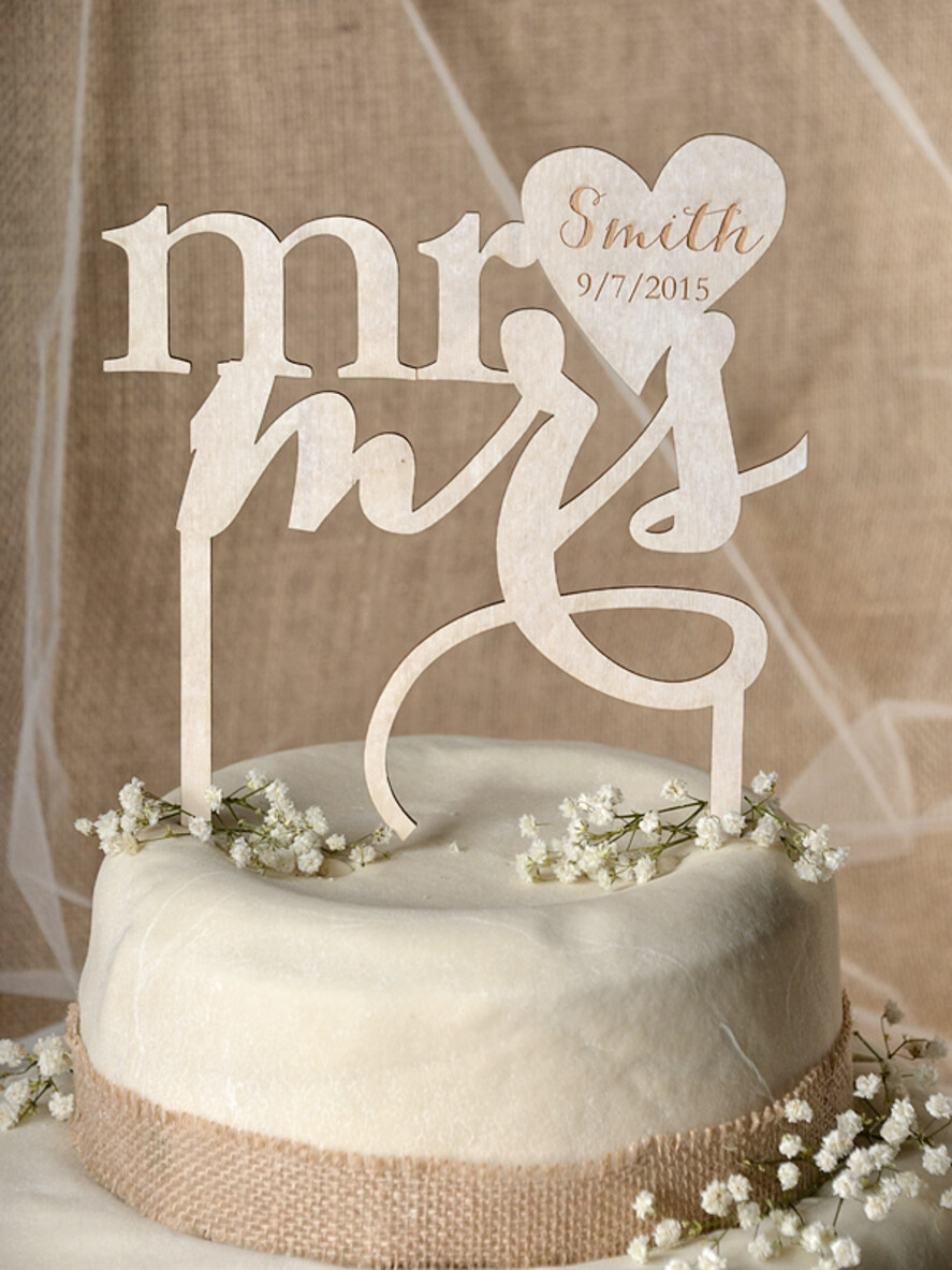 CAKE TOPPER RUSTIC cake topper, rustic