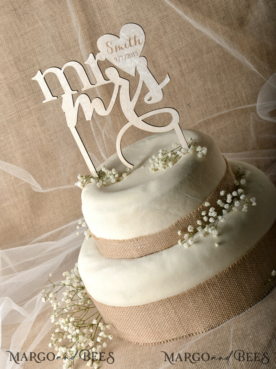 CAKE TOPPER RUSTIC cake topper, rustic