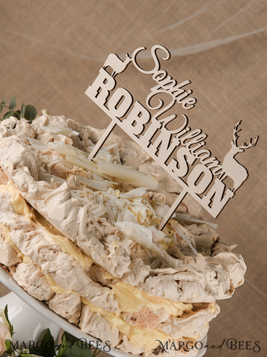 CAKE TOPPER RUSTIC topper, rustic