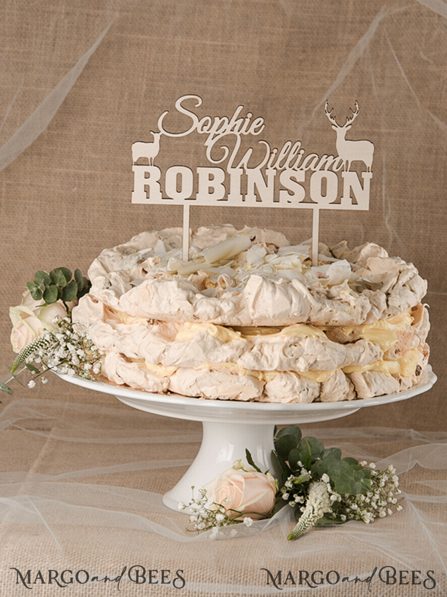 CAKE TOPPER RUSTIC topper, rustic