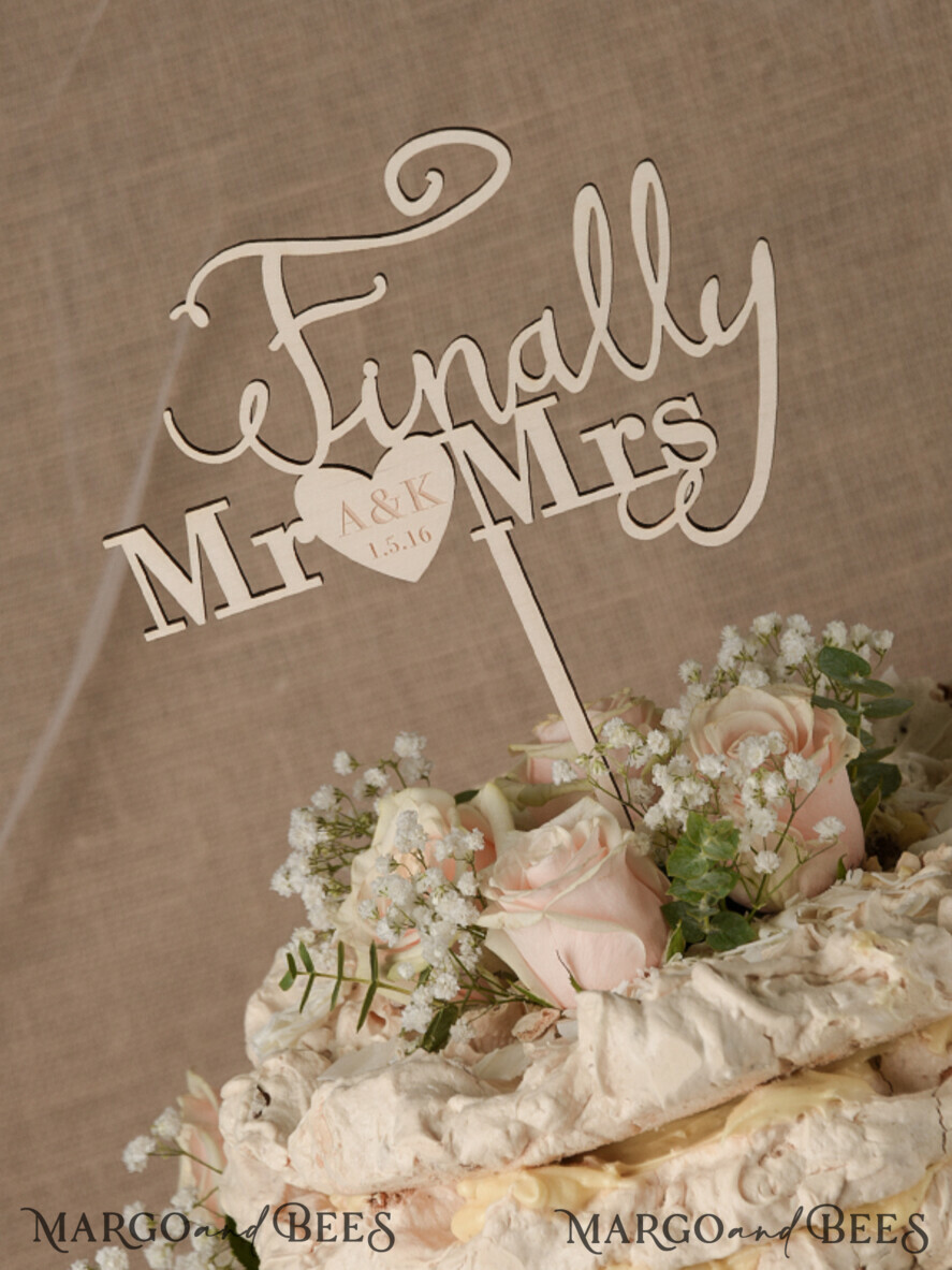 CAKE TOPPER RUSTIC topper, vintage