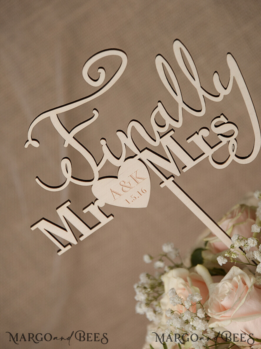 CAKE TOPPER RUSTIC topper, vintage