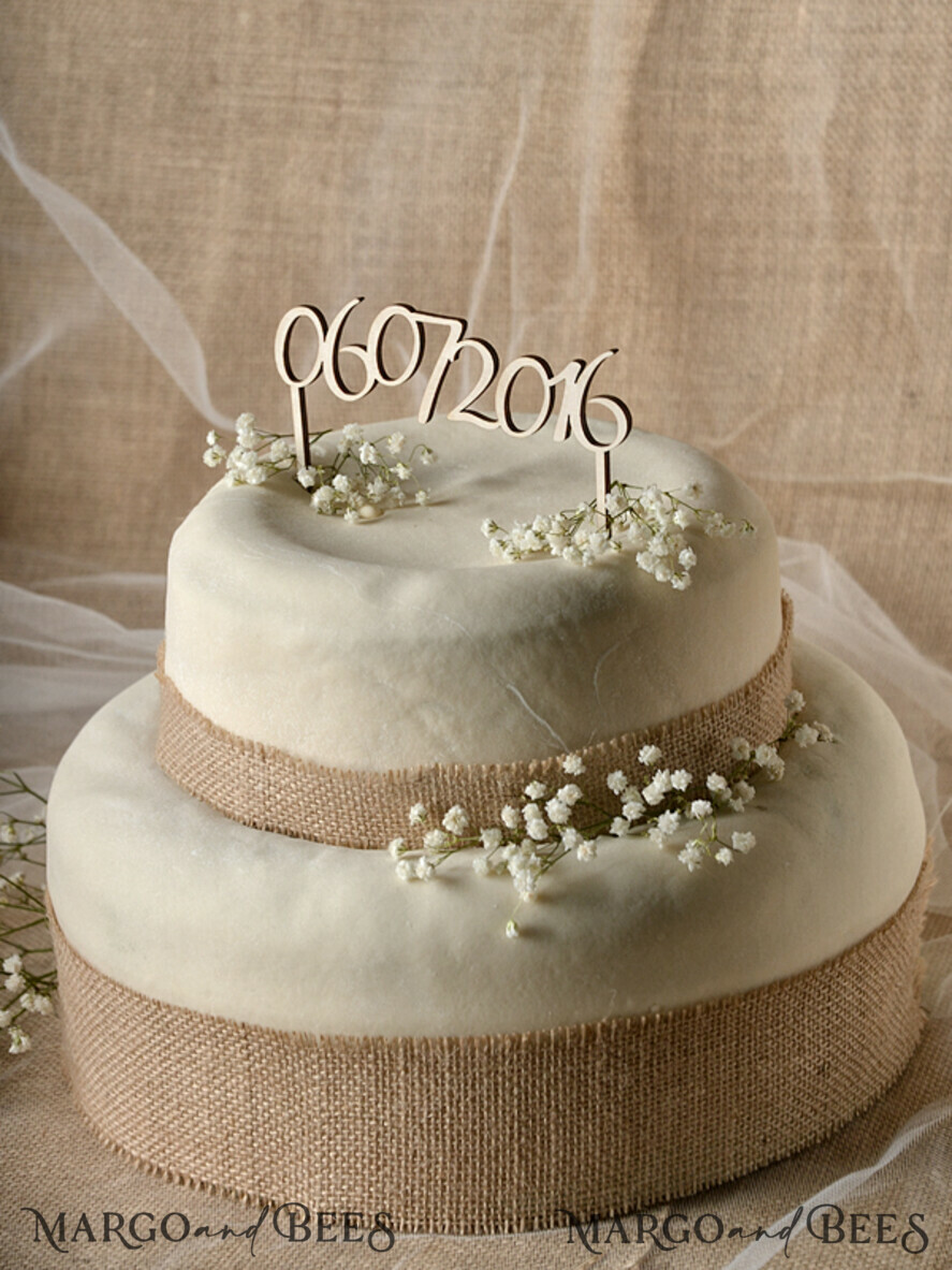 CAKE TOPPER RUSTIC wedding cake topper, rustic