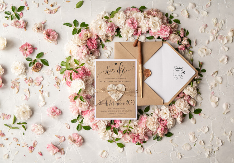 WEDDING INVITATIONS Elegant Invites Classic Cards Vintage Wooden Wedding Invitations, Elegant Birch Heart Wedding Cards, Bespoke Eco Paper Wedding Invites, Handmade Wedding Stationery