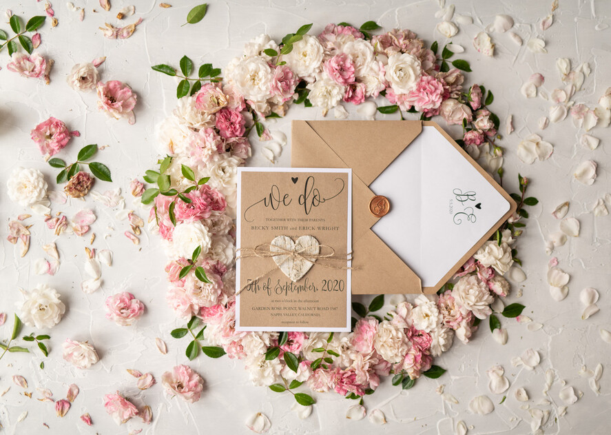 WEDDING INVITATIONS Elegant Invites Classic Cards Vintage Wooden Wedding Invitations, Elegant Birch Heart Wedding Cards, Bespoke Eco Paper Wedding Invites, Handmade Wedding Stationery