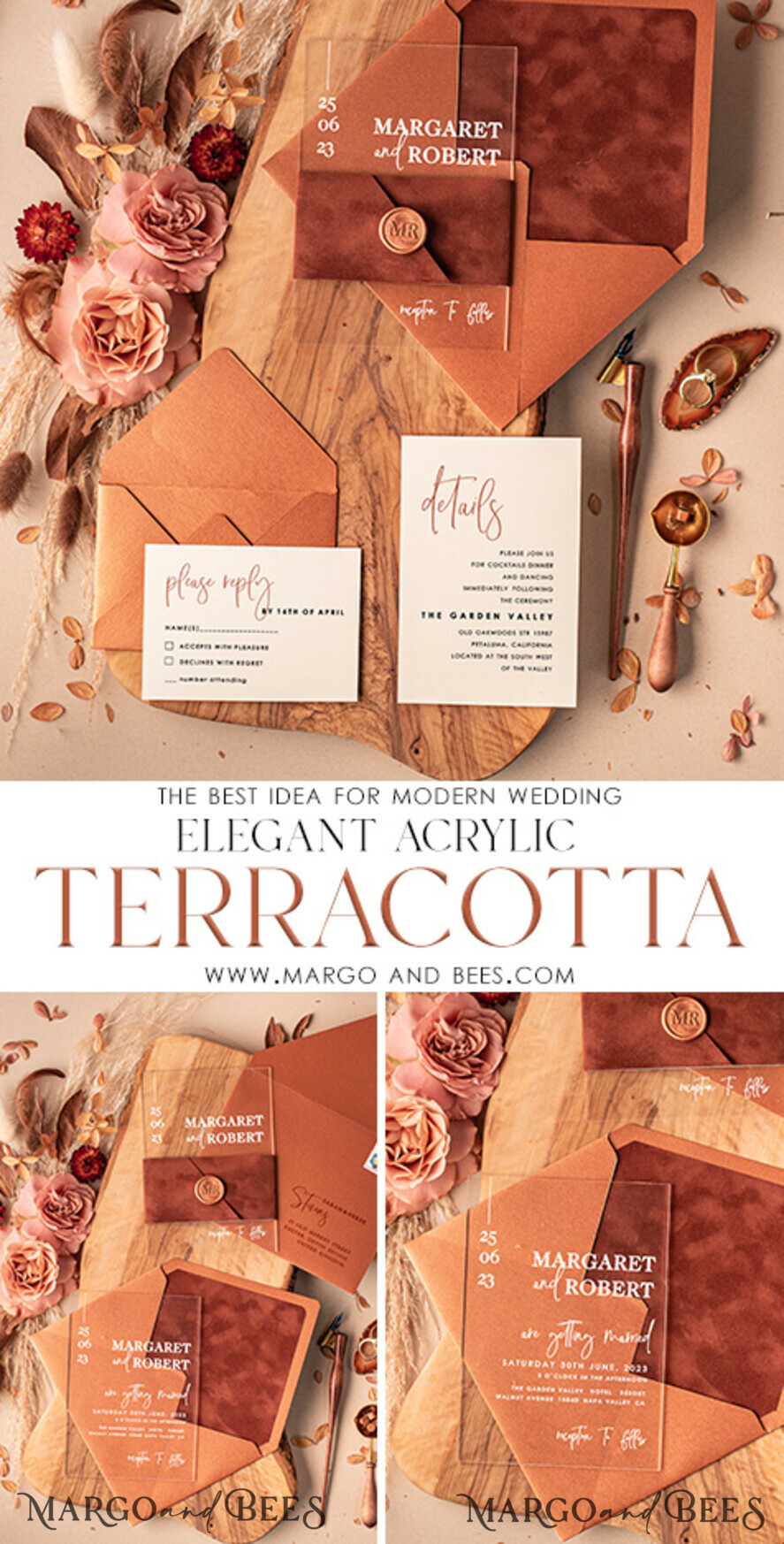 WEDDING INVITATIONS Elegant Invites Classic Cards Velvet Modern Wedding invitations Acrylic, elegant Acrylic wedding invitations • Romantic Minimalist Wedding Invites • Luxury Fall wedding Stationery