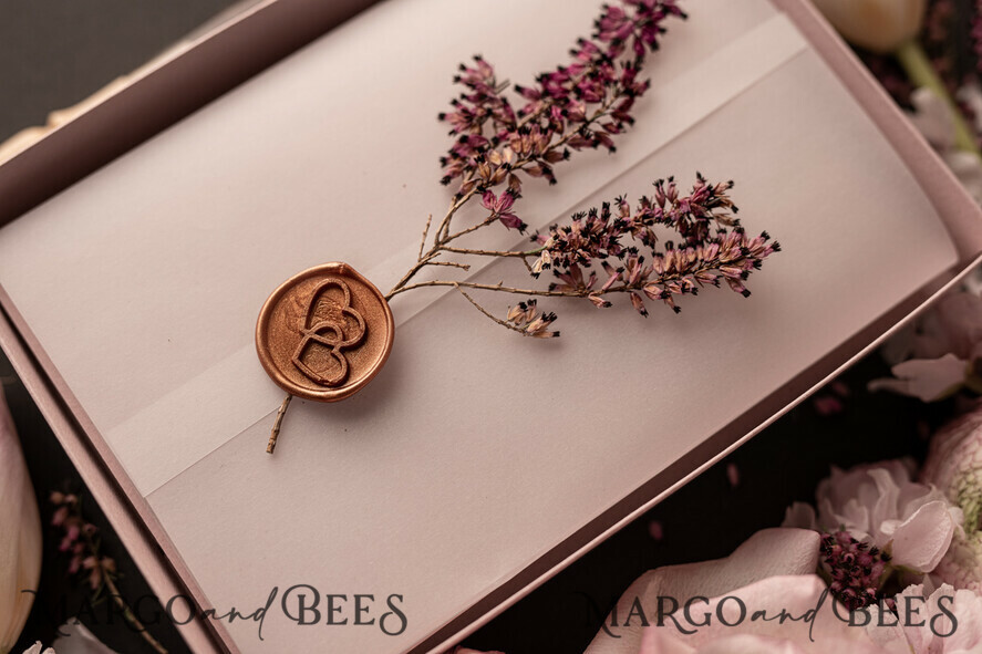 WEDDING INVITATIONS Elegant Invites Classic Cards Romantic Blush Pink Box Wedding Invitation Suite, Elegant Heather Wedding Invites, Luxury Acrylic Plexi Wedding Invitations, Glamour Vellum Wedding Cards