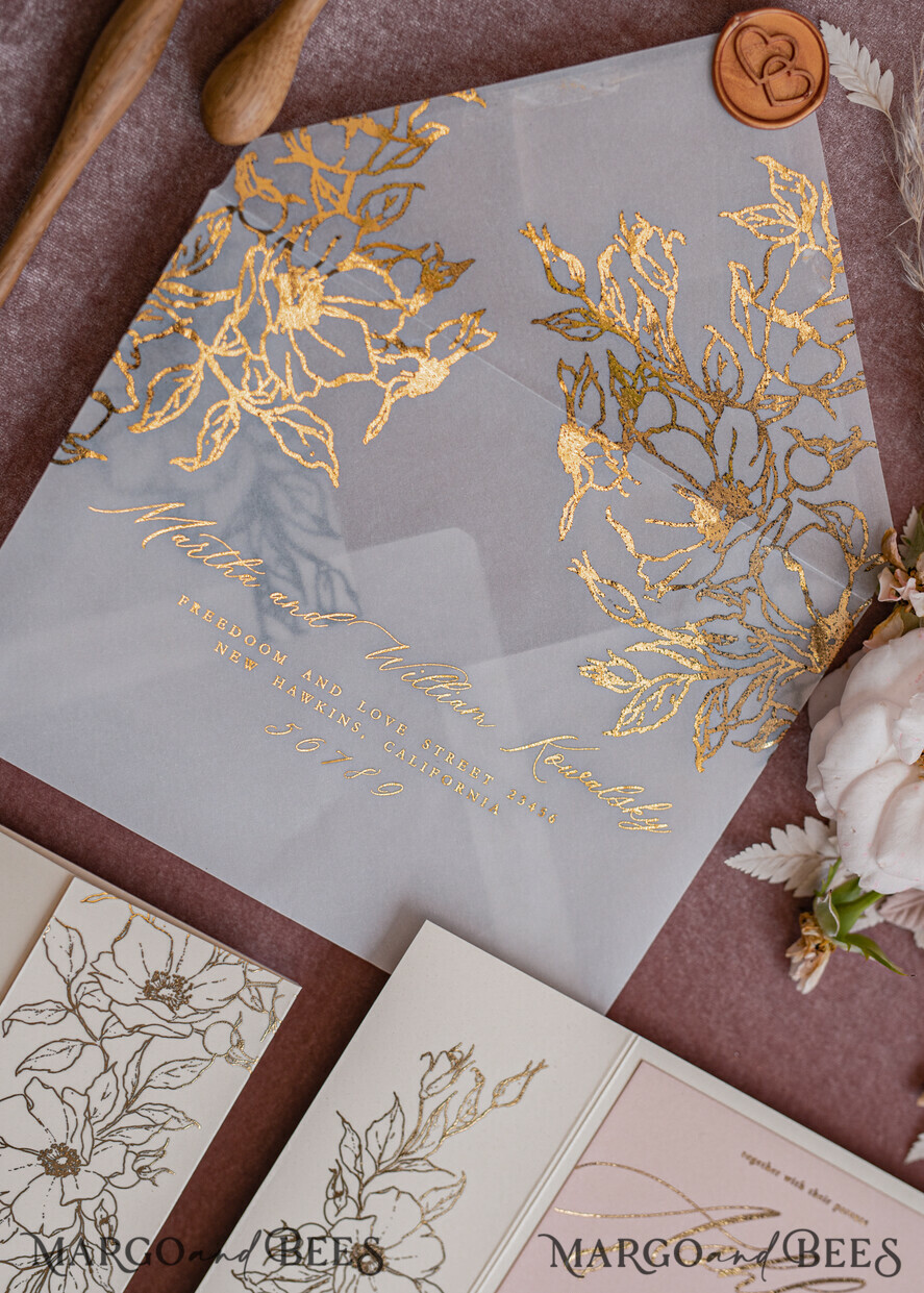 WEDDING INVITATIONS gold / rose gold / silver / glitter Bespoke wedding invitation cards, Glamour Wedding Invitations • Glitter Shine Wedding Invitation Suite • Luxury Wedding Cards