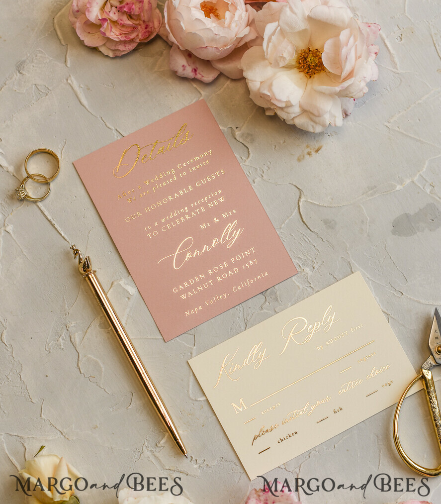 WEDDING INVITATIONS gold / rose gold / silver / glitter Bespoke wedding invitation, Glamour Wedding Invitations • Glitter Shine Wedding Invitation Suite • Luxury Wedding Cards