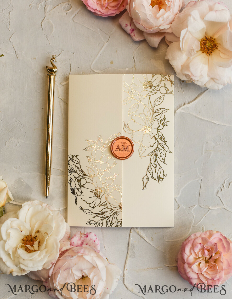WEDDING INVITATIONS gold / rose gold / silver / glitter Bespoke wedding invitation, Glamour Wedding Invitations • Glitter Shine Wedding Invitation Suite • Luxury Wedding Cards