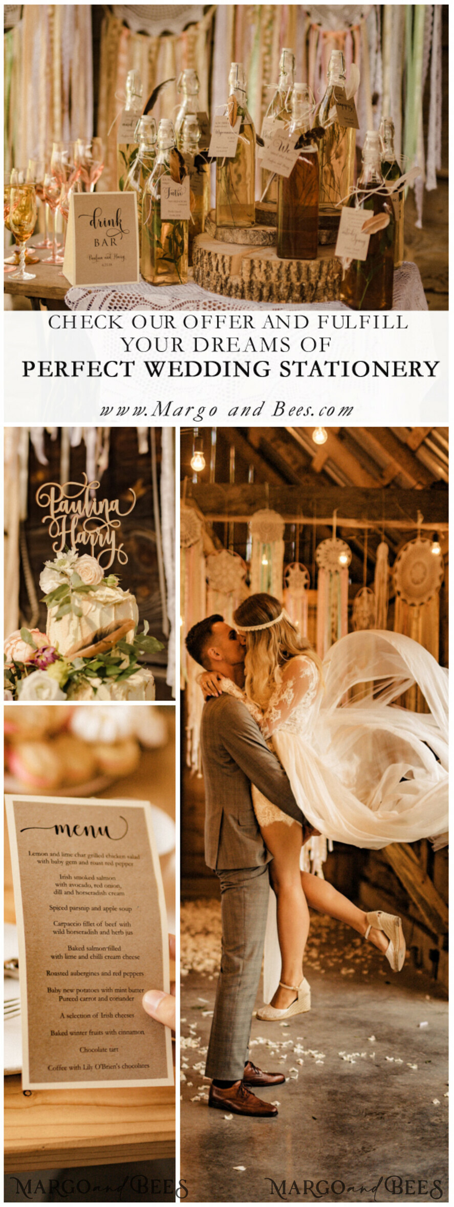 MENU & PROGRAMS rustic Rustic Wedding Menu, Barn Wedding Dinner Menu, Eco Romantic Personalized Cards, Kraft Wedding Menu, Simple Rustic Wedding Menu, Elegant Brown Wedding Menu Cards