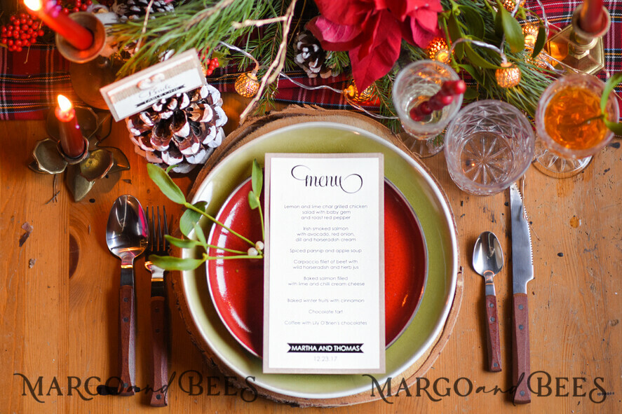 MENU & PROGRAMS rustic Rustic Wedding Menu with Burlap, Barn Wedding Dinner Menu, Eco Romantic Personalized Cards with Wooden Heart, Kraft Wedding Menu, Simple Rustic Wedding Menu