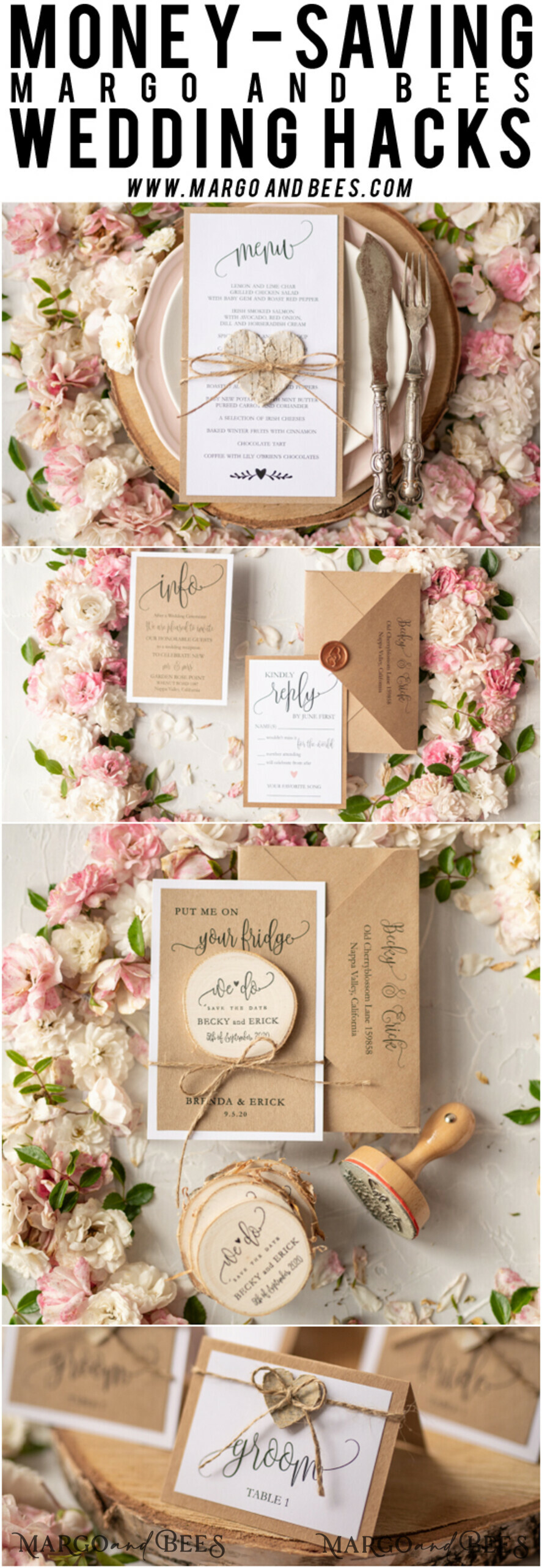 MENU & PROGRAMS rustic Rustic Wedding Menu with Twine, Barn Wedding Dinner Menu, Eco Romantic Personalized Cards with Wooden Heart, Kraft Wedding Menu, Simple Rustic Burlap Wedding Menu, Elegant White Wedding Menu Cards