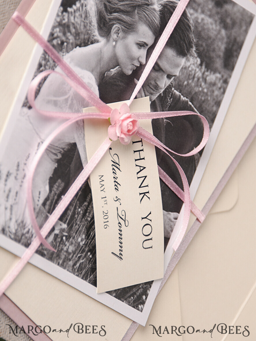THANK YOU CARDS rustic Thank You Wedding Cards