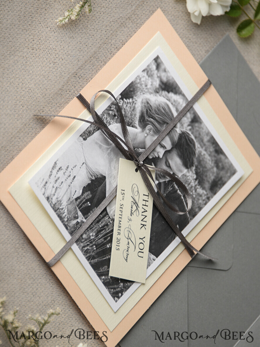 THANK YOU CARDS rustic thank you