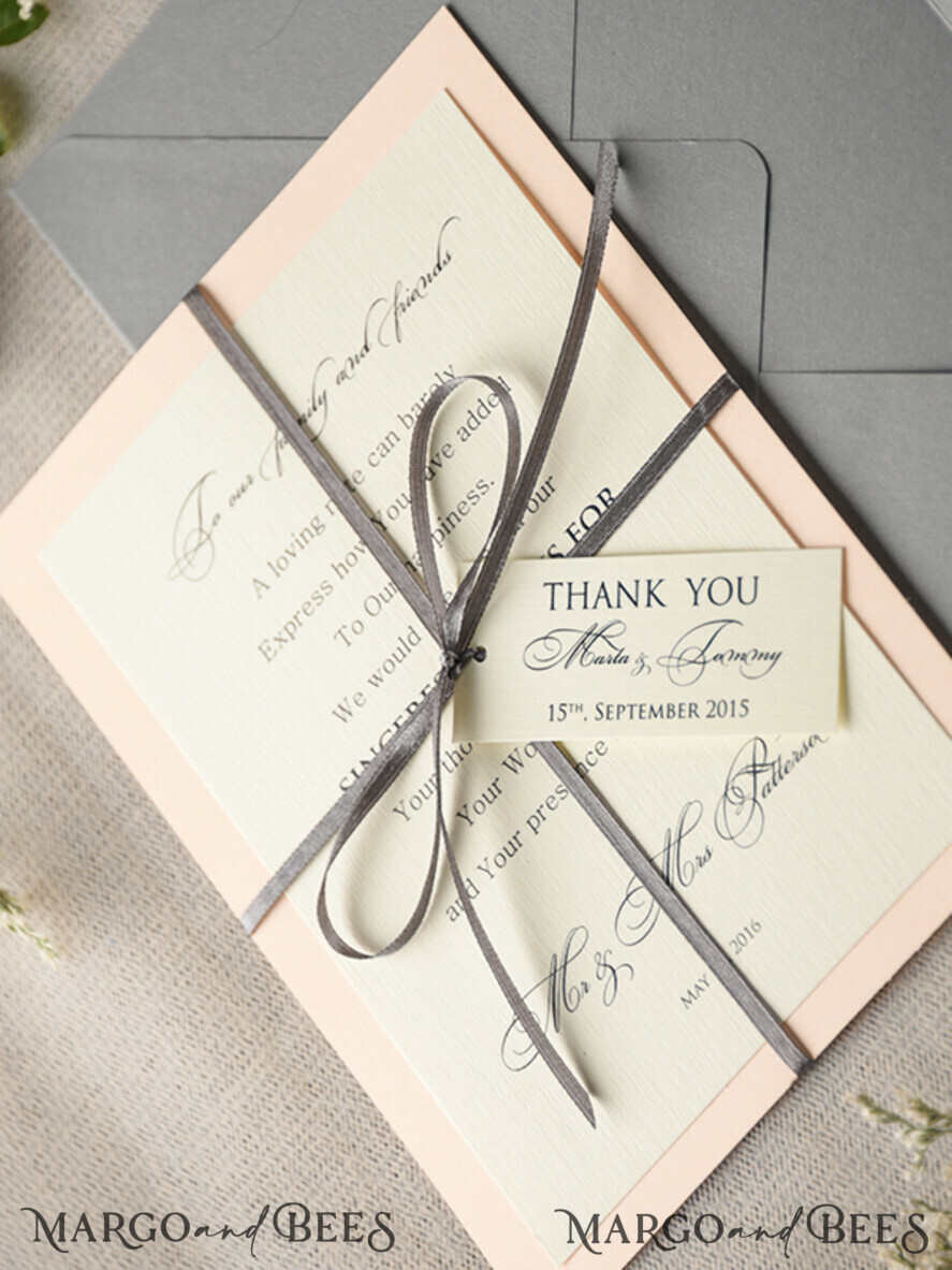 THANK YOU CARDS rustic thank you