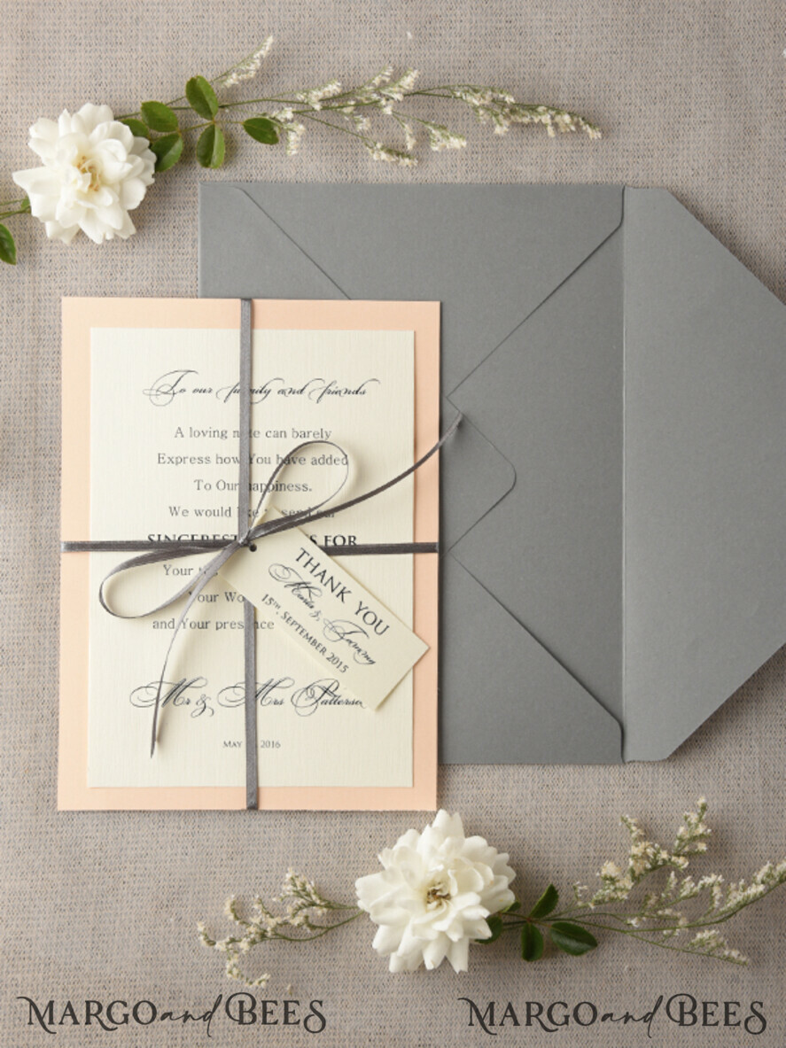THANK YOU CARDS rustic thank you