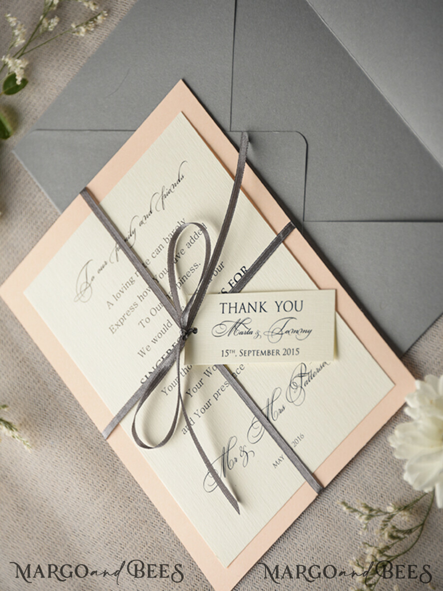 THANK YOU CARDS rustic thank you