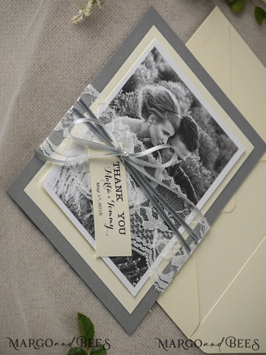 THANK YOU CARDS rustic Thank you Wedding Stationery