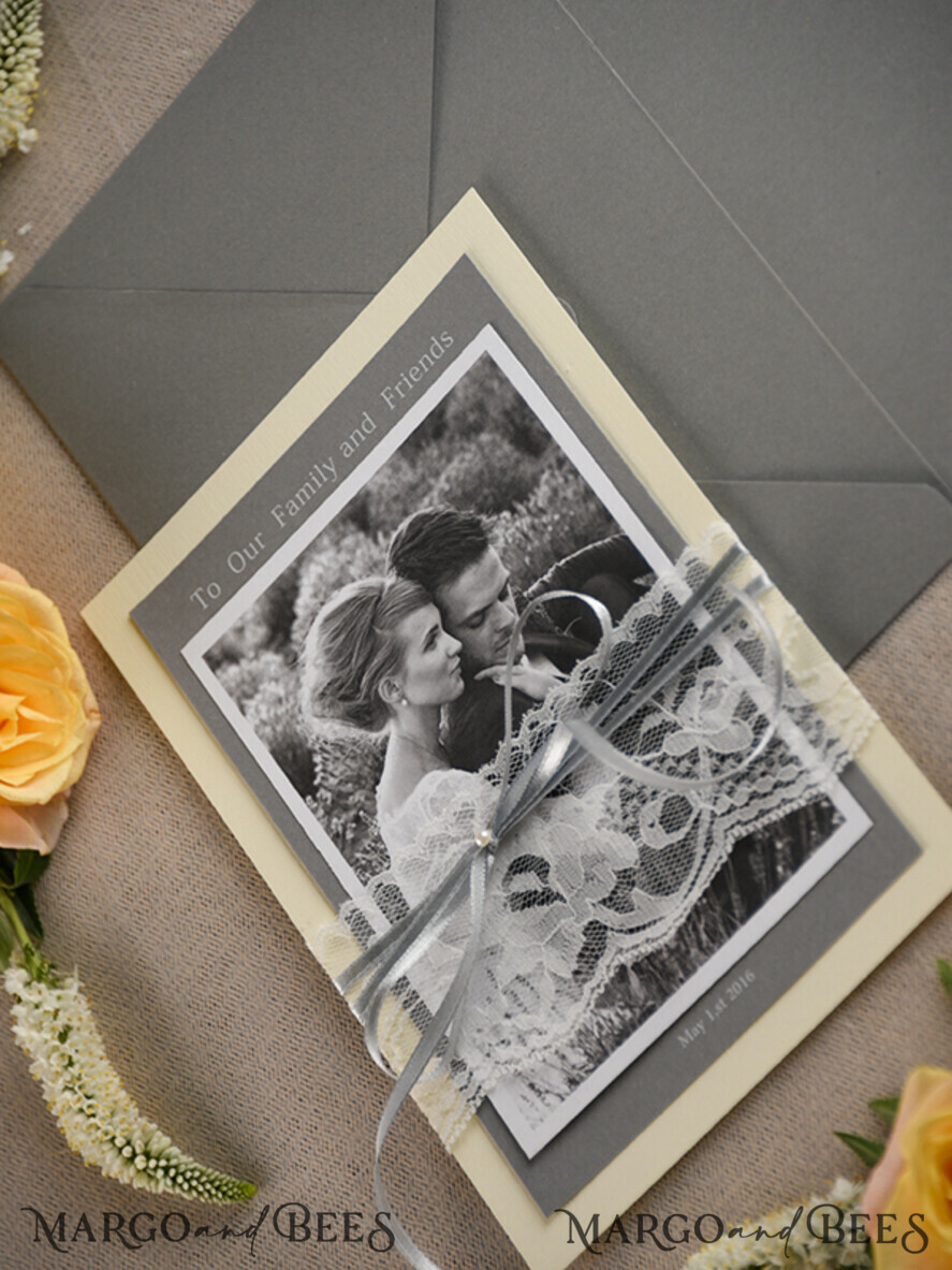 THANK YOU CARDS rustic Thank You Wedding Cards