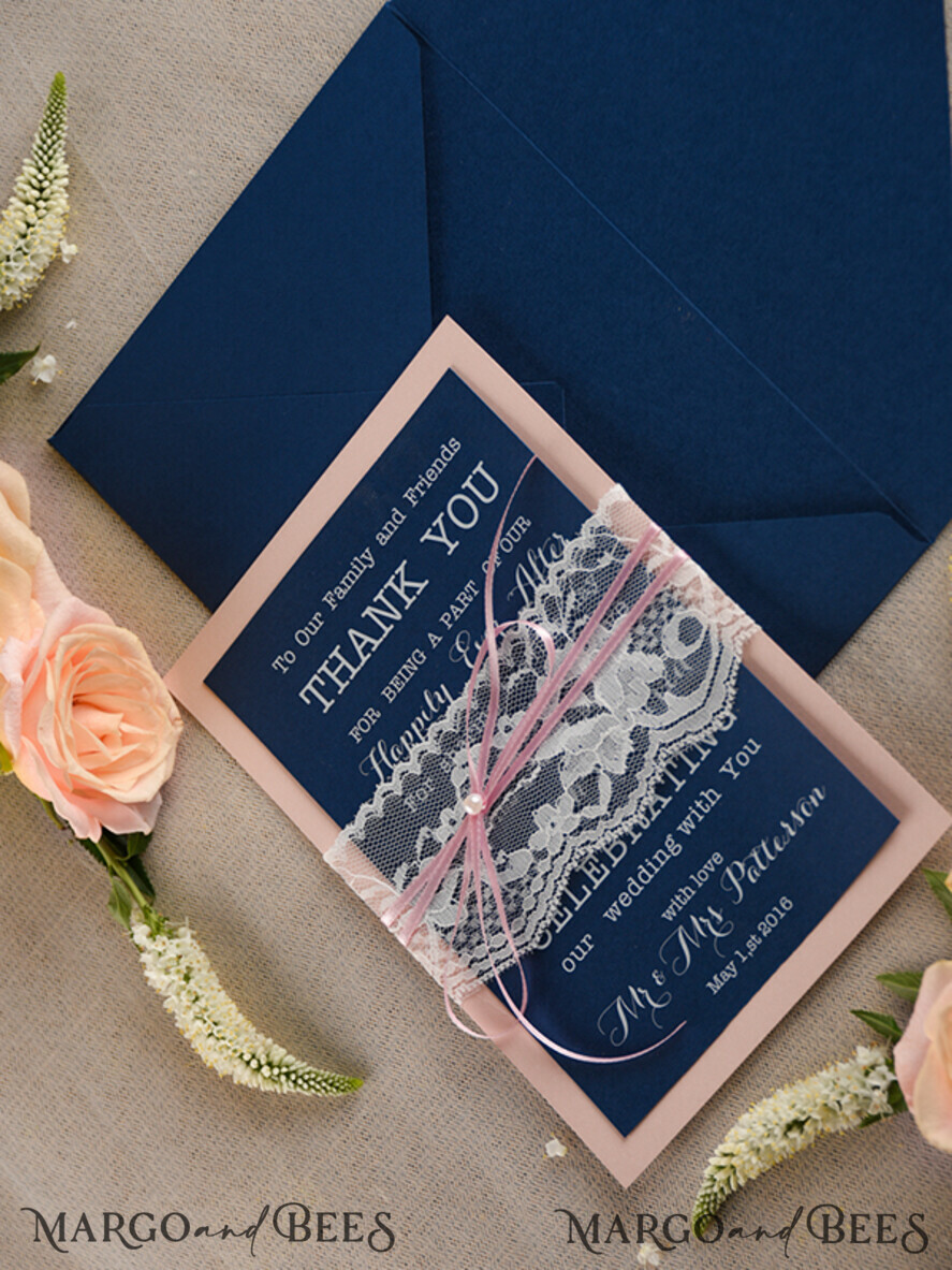 THANK YOU CARDS rustic Thank You Wedding Cards