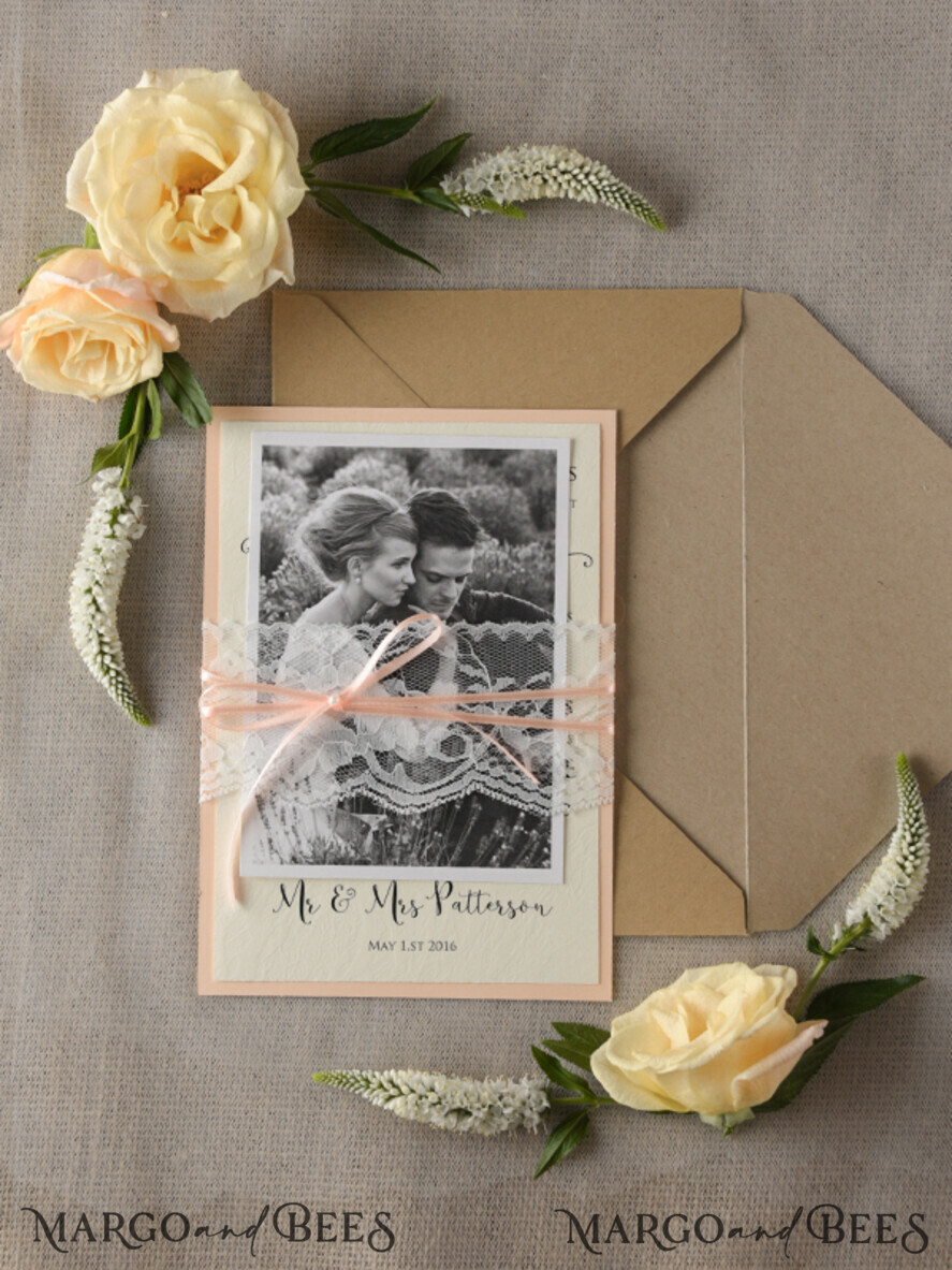THANK YOU CARDS rustic thank you