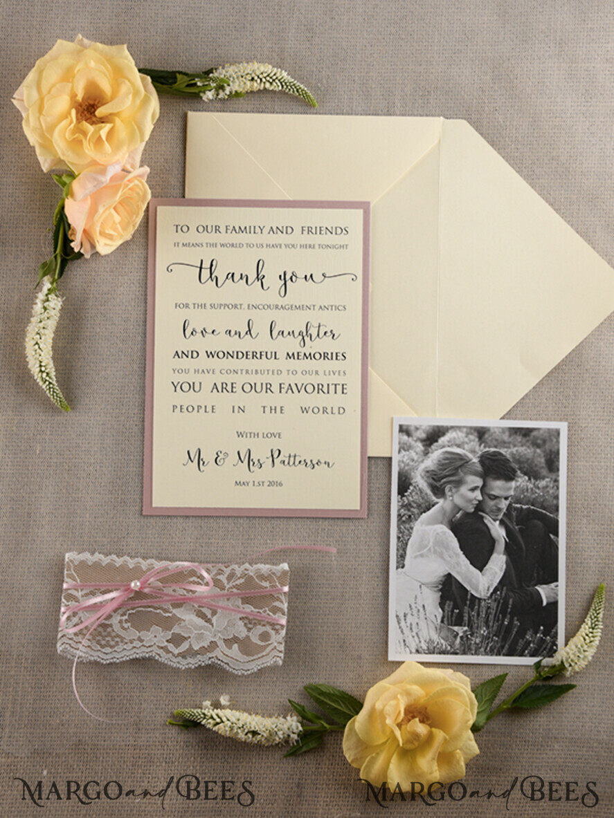 THANK YOU CARDS rustic thank you cards