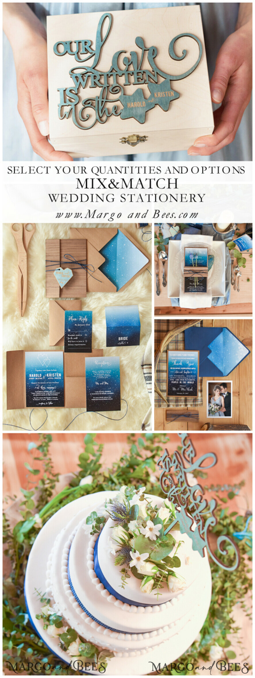 THANK YOU CARDS rustic Thank you cards winter rustic