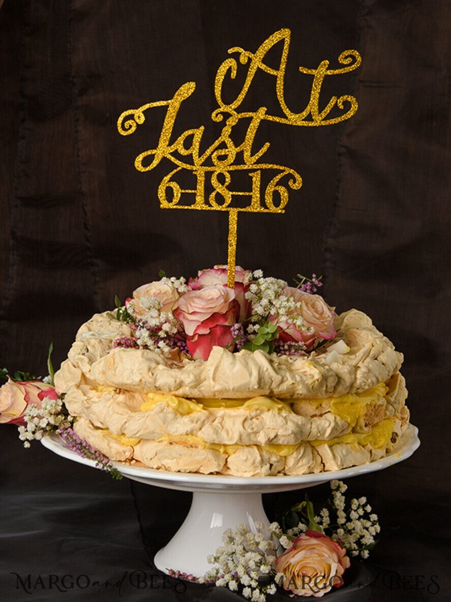 CAKE TOPPER glitter cake topper, glitter cake topper