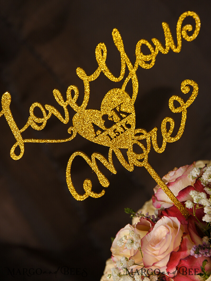 CAKE TOPPER glitter cake topper, glitter cake topper