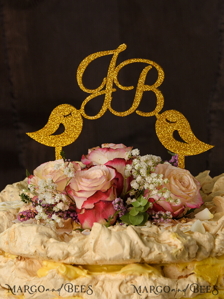 CAKE TOPPER glitter cake topper, sparkle cake topper