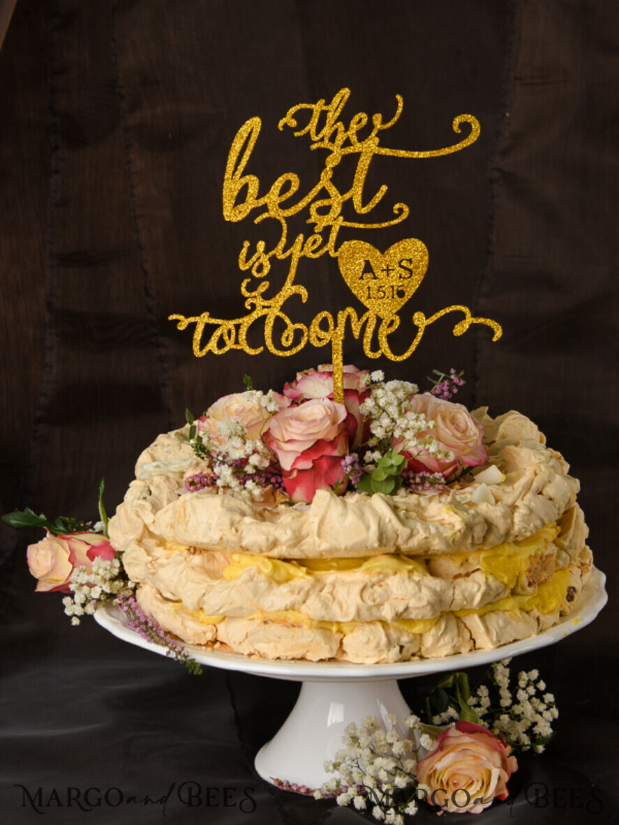 CAKE TOPPER glitter wedding cake topper, sparkle cake topper