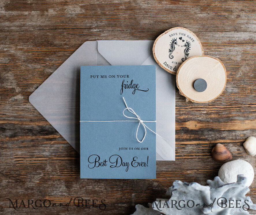 SAVE THE DATES beach travel magnets Personalised Beach Save the Date Magnets and Card, Travel Wedding Save The Dates , Wedding Destination Save The Date Cards