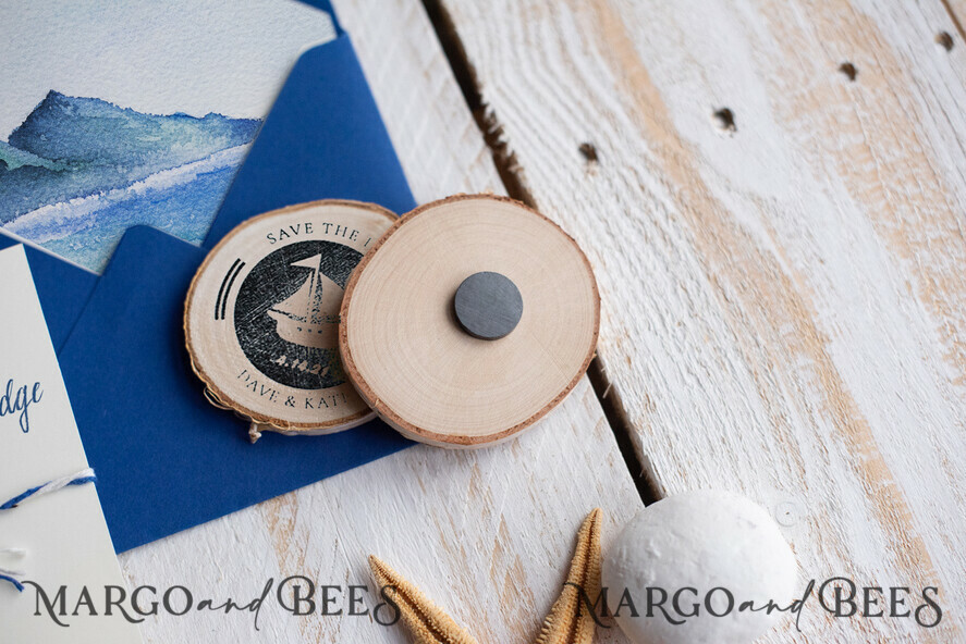 SAVE THE DATES beach travel magnets Personalised Beach Save the Date Magnets and Card, Travel Wedding Save The Dates , Wedding Destination Save The Date Cards