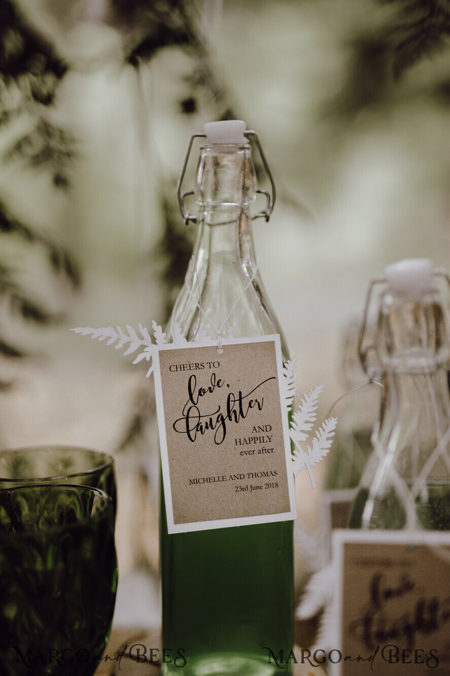 DRINKS LABELS Rustic wine label