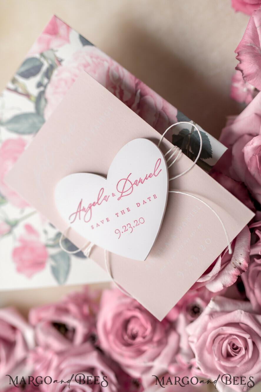Save the date personalized, watercolor