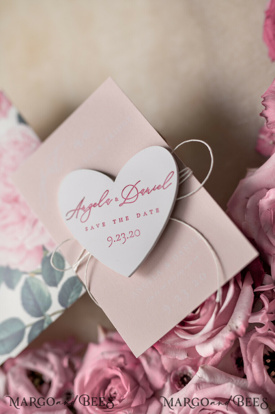 Save the date personalized, watercolor