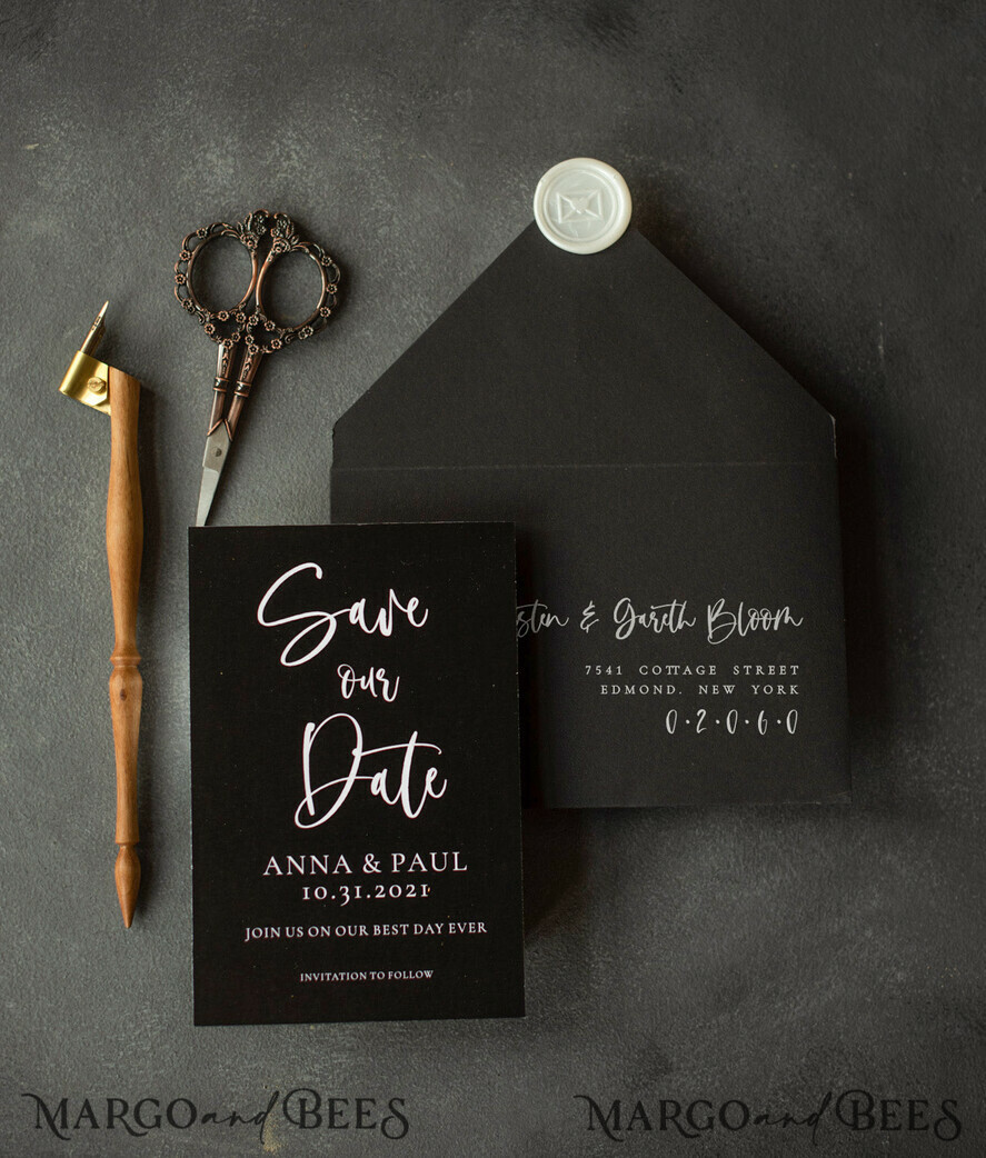 Save the Date Cards, floral
