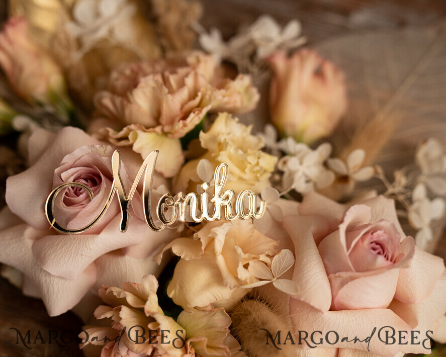 PLACE CARDS / TABLE CARDS Luxury Premium Glitter/ Gold/ Silver/ Rose Gold Gold Acrylic Place Cards, 3D Gold Luxurious Wedding Seating Name Card, Golden Acrylic Name Cards for Your Wedding Tables, Editable Custom Wording Escort Cards