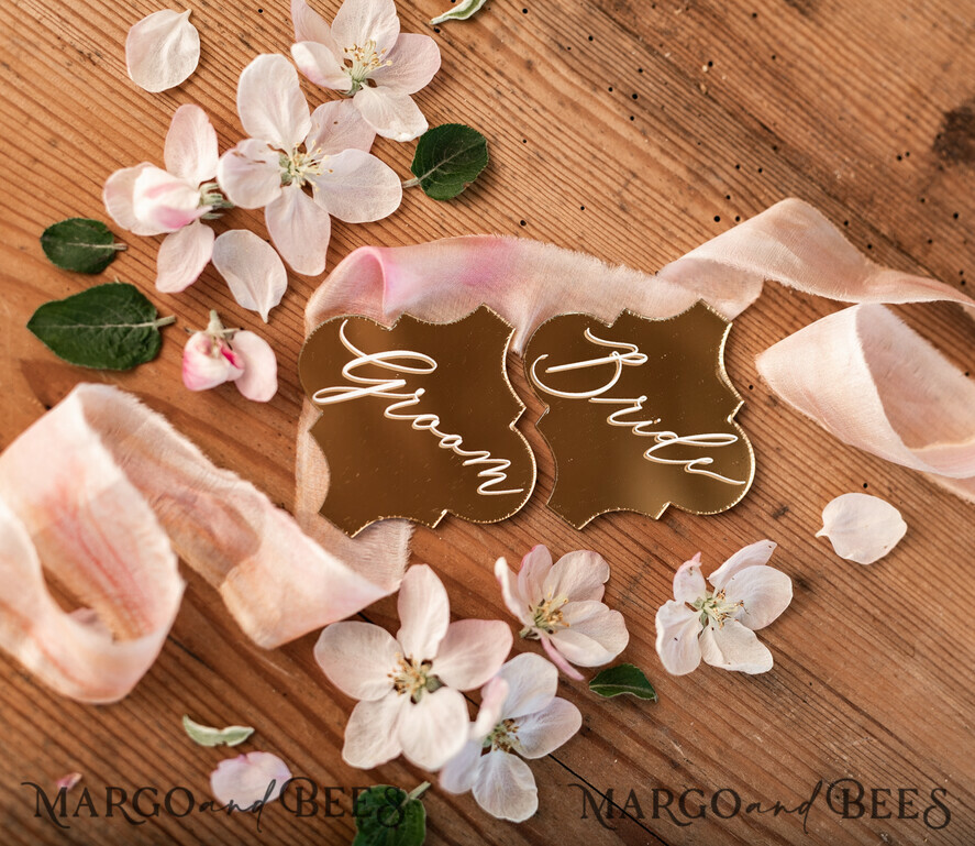 PLACE CARDS / TABLE CARDS Luxury Premium Glitter/ Gold/ Silver/ Rose Gold Gold Acrylic Place Cards, 3D Gold Luxurious Wedding Seating Name Card, Elegant Acrylic Wedding Name Tags, Custom Laser Engraved Escort Cards, Editable Text