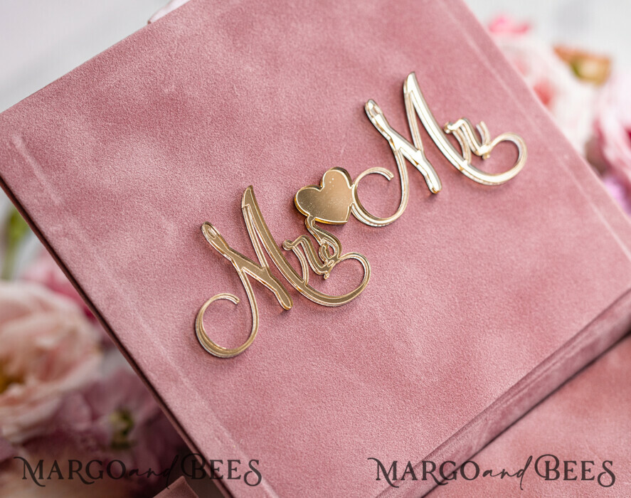 RING BEARER BOXES & PILLOWS Velvet ring box for wedding ceremony Personalised wedding box his and hers, Handmade wedding ring pillow • Glitter Ring Bearer Pillow • Boho Glam Ring Bearer