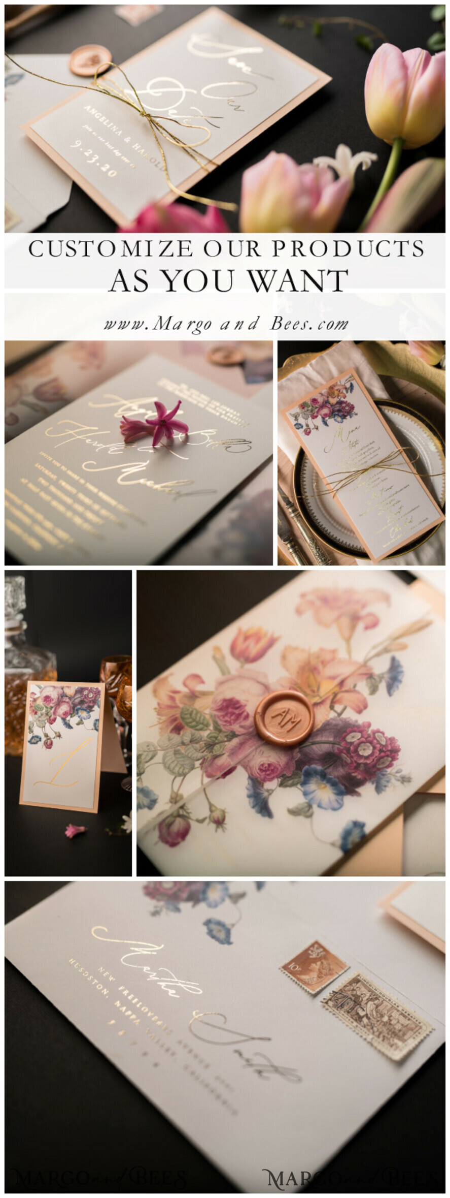 TABLE DECOR SIGNS glitter Vintage Floral Wedding Table Cards, Gold Text Table Numbers, Wedding Signage, Romantic Wedding Table Numbers, Editable Text, Floral Table Decor Wedding Signage
