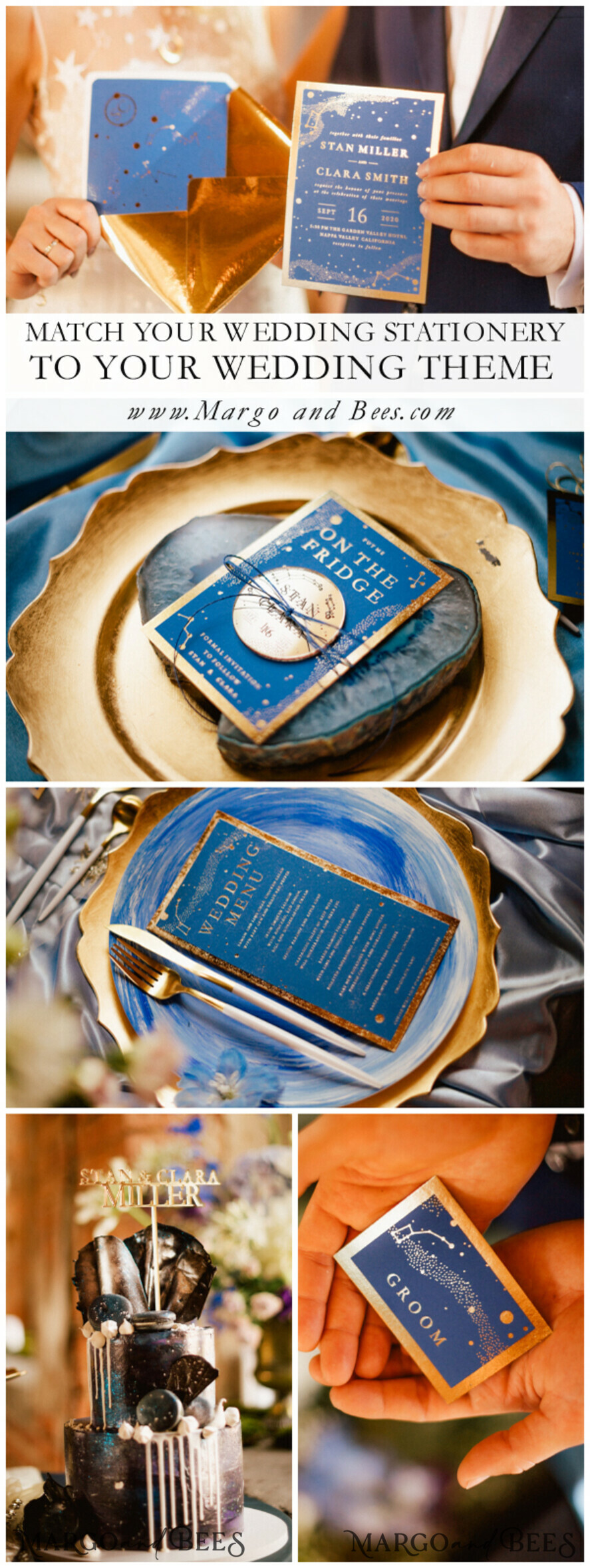 MENU & PROGRAMS glitter/ luxury premium Luxury Golden Shine Wedding Menu, Royal Navy Blue Wedding Menu Cards, Glamour Gold Foil Wedding Menu, Elegant, Bespoke Galaxy Menu, Stars Menu, Navy Blue Menu