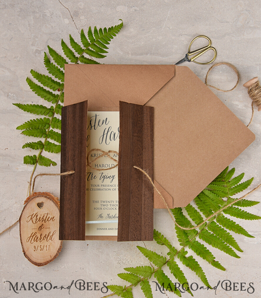 Wedding invitations online, custom magnet stationery
