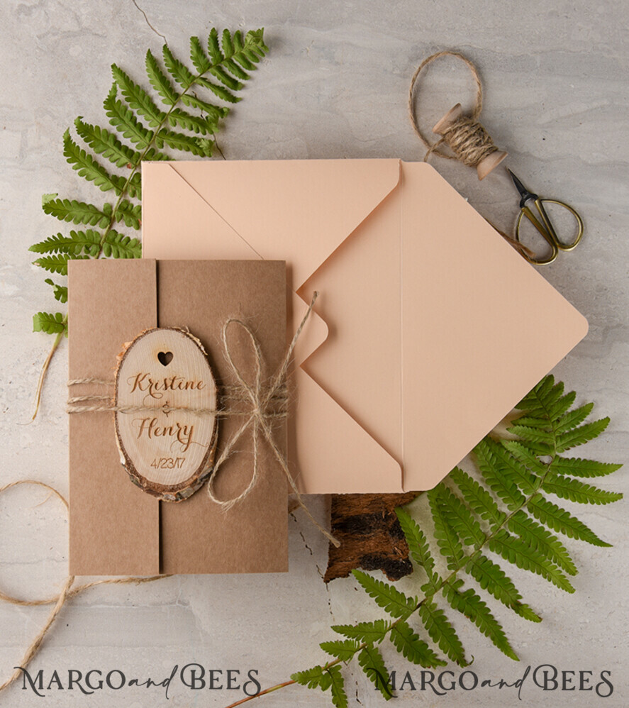 Personalised Wedding invitations, fridge magnet invites
