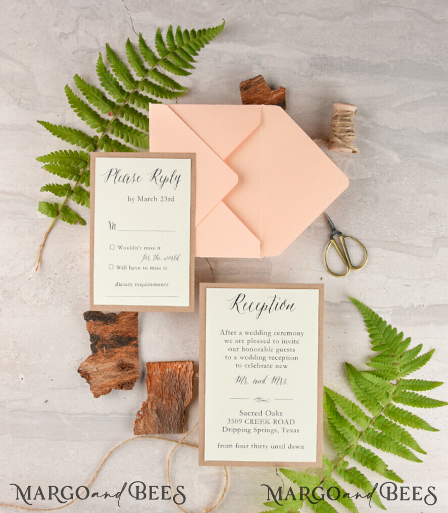 Wedding invitations handmade, fridge magnet invites