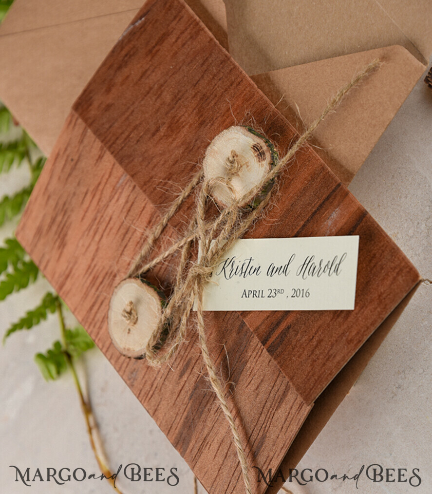 Affordable wedding invitations, fridge magnet invites