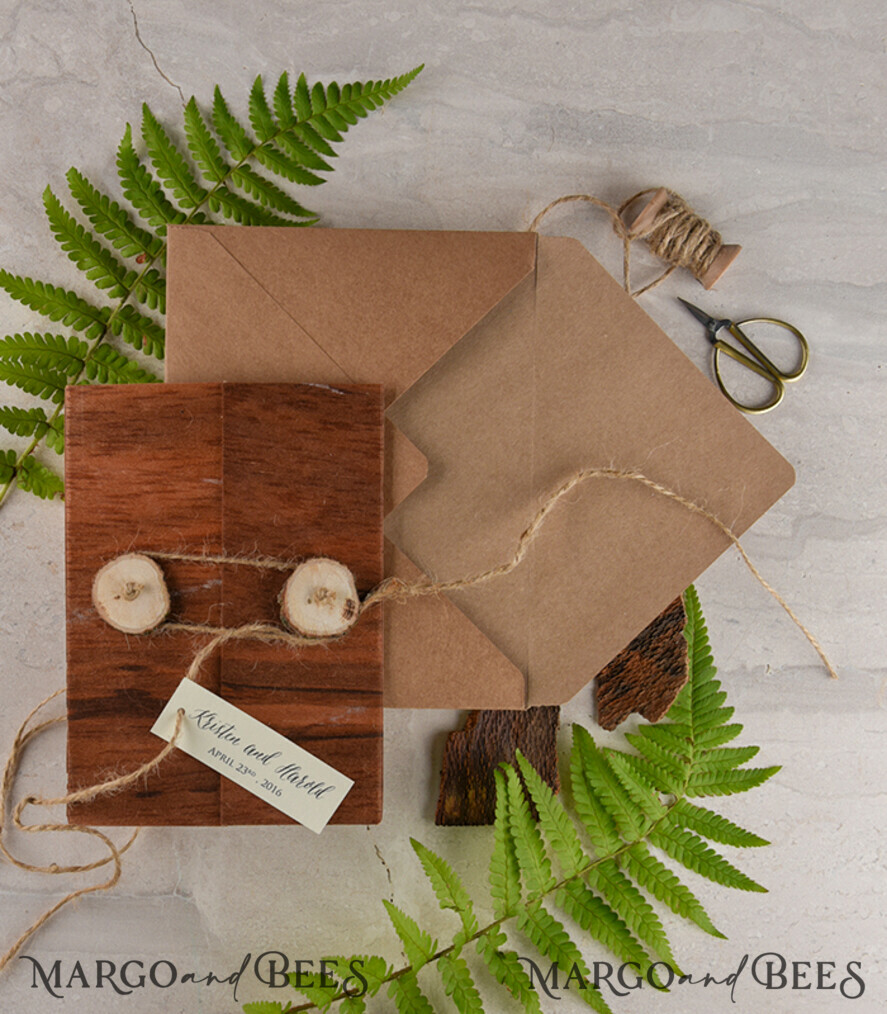 Affordable wedding invitations, fridge magnet invites